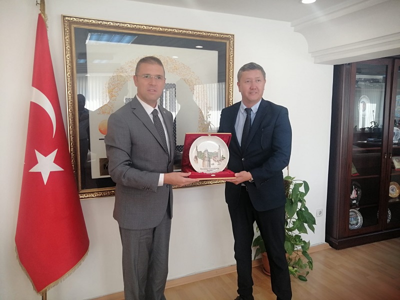 Kazakistan Cumhuriyeti Antalya Başkonsolosu Kuat Kanafeyev'in Ziyareti