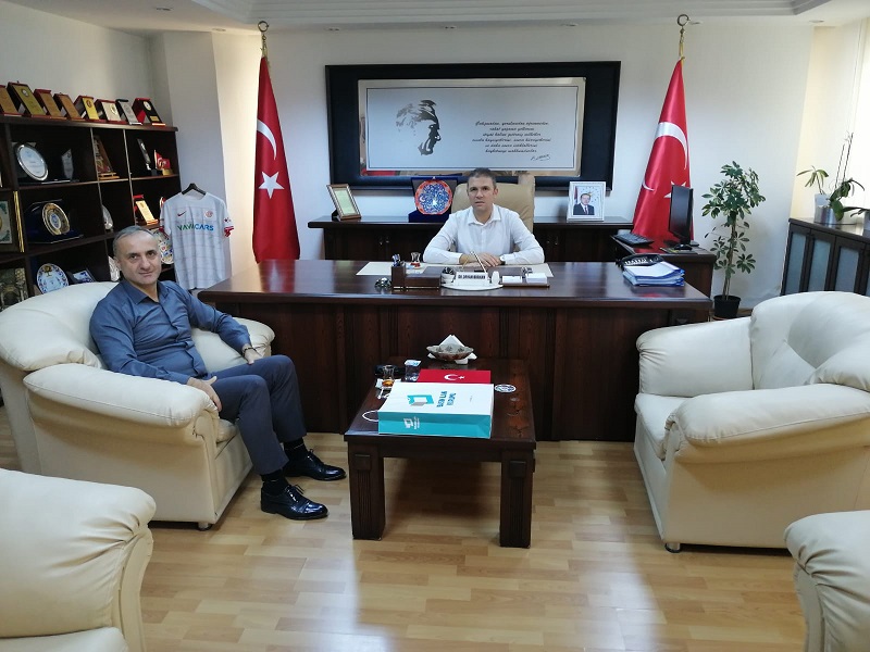 Basın İlan Kurumu Antalya Şube Müdürü Nedim Engin'in Ziyareti